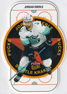 2021-22 UD Fleer Ultra - Jordan Eberle - Pucks