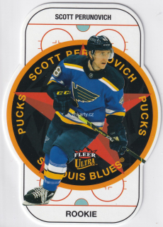 2021-22 UD Fleer Ultra - Scott Perunovich- Pucks
