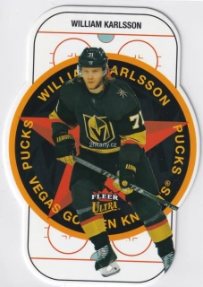 2021-22 UD Fleer Ultra - William Karlsson - Pucks