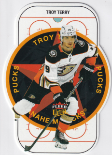 2021-22 UD Fleer Ultra - Troy Terry - Pucks