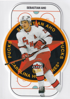 2021-22 UD Fleer Ultra - Sebastian Aho - Pucks