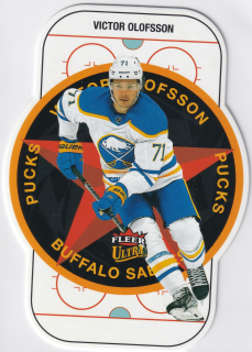2021-22 UD Fleer Ultra - Victor Olofsson - Pucks