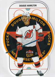 2021-22 UD Fleer Ultra - Dougie Hamilton - Pucks