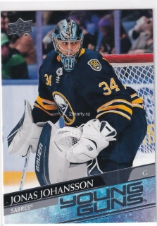 2020-21 UD Series 1 - Jonas Johansson - Young Guns