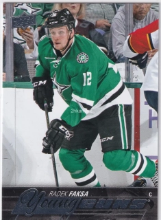 2015-16 UD Series 2 - Radek Faksa - Young Guns