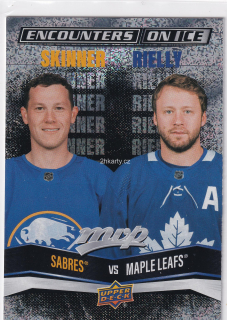 2022-23 UD MVP - Jeff Skinner, Morgan Rielly - Encounters On Ice