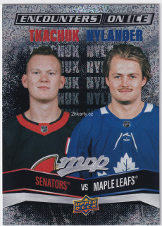 2022-23 UD MVP - Brady Tkachuk, William Nylander - Encounters On Ice