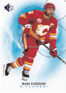 2020-21 UD SP Hockey - Mark Giordano - Blue