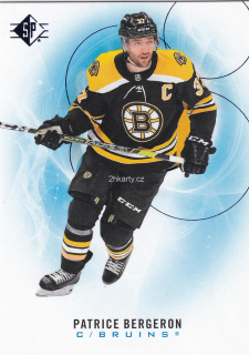 2020-21 UD SP Hockey - Patrice Bergeron - Blue