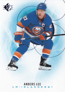 2020-21 UD SP Hockey - Anders Lee - Blue