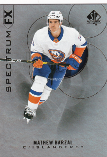 2020-21 UD SP Authentic - Mathew Barzal - Spectrum FX