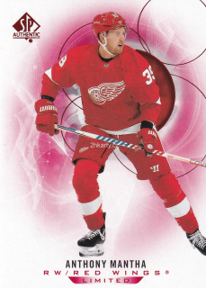 2020-21 UD SP Authentic - Anthony Mantha - Limited Red