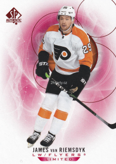 2020-21 UD SP Authentic - James van Riemsdyk - Limited Red