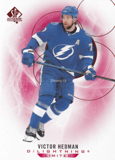 2020-21 UD SP Authentic - Victor Hedman - Limited Red