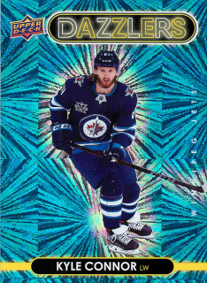 2021-22 UD Series 1 - Kyle Connor - Dazzlers Blue #