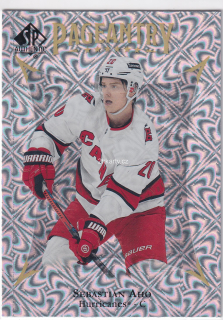 2021-22 UD SP Authentic - Sebastian Aho - Pageantry