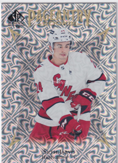 2021-22 UD SP Authentic - Seth Jarvis - Pageantry