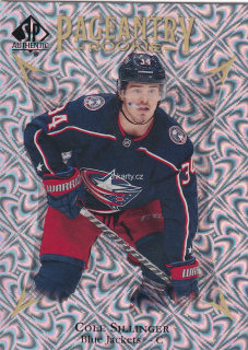 2021-22 UD SP Authentic - Cole Sillinger - Pageantry