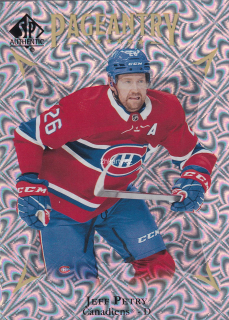 2021-22 UD SP Authentic - Jeff Petry - Pageantry
