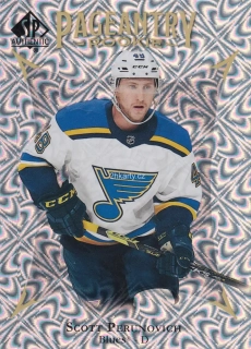 2021-22 UD SP Authentic - Scott Perunovich - Pageantry