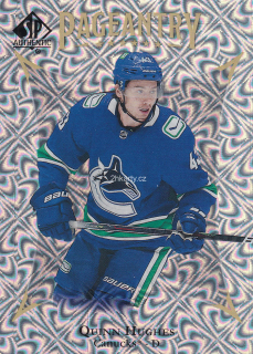 2021-22 UD SP Authentic - Quinn Hughes - Pageantry
