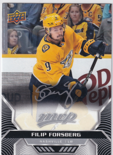 2020-21 UD MVP - Filip Forsberg - Silver Script