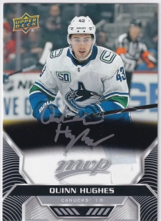 2020-21 UD MVP - Quinn Hughes - Silver Script