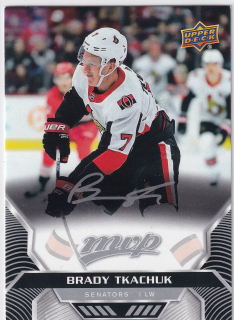 2020-21 UD MVP - Brady Tkachuk - Silver Script