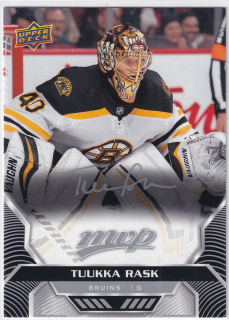 2020-21 UD MVP - Tuukka Rask - Silver Script