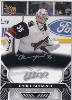 2020-21 UD MVP - Darcy Kuemper - Silver Script