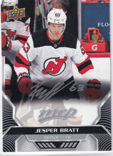 2020-21 UD MVP - Jesper Bratt - Silver Script