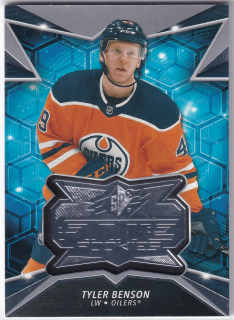 2020-21 UD SPx - Tyler Benson - SPx Finite Rookies