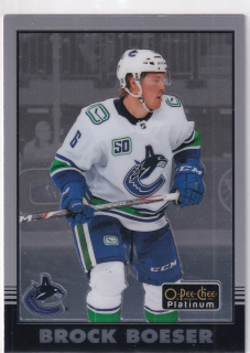 2020-21 UD O-Pee-Chee Platinum - Brock Boeser - Retro