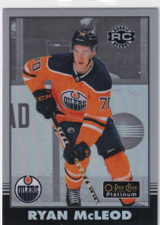 2020-21 UD O-Pee-Chee Platinum - Ryan McLeod - Retro Rookie Rainbow