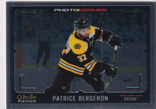 2021-22 UD O-Pee-Chee Platinum - Patrice Bergeron - Photo Driven