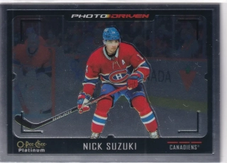 2021-22 UD O-Pee-Chee Platinum - Nick Suzuki - Photo Driven