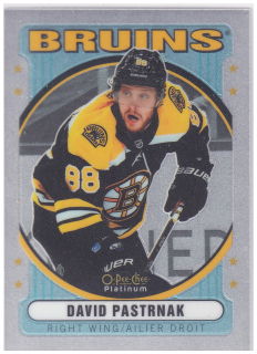 2021-22 UD O-Pee-Chee Platinum - David Pastrňák - Retro #R-58