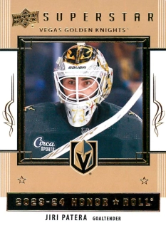 2023-24 UD Series 2 - Jiří Patera - Superstar Honor Roll #HR44