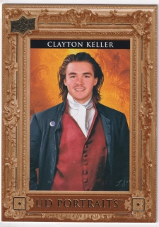 2023-24 UD Series 2 - Clayton Keller - UD Portraits