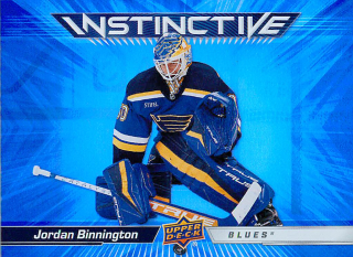 2023-24 UD Series 2 - Jordan Binnington - Instinctive #IN-15