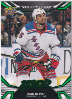 2022-23 UD MVP - Ryan Reaves - Green Script