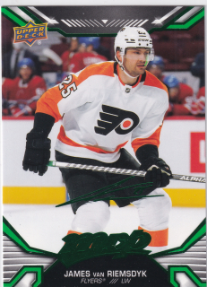 2022-23 UD MVP - James van Riemsdyk - Green Script