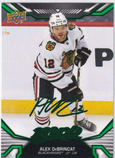 2022-23 UD MVP - Alex DeBrincat - Green Script