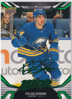 2022-23 UD MVP - Dylan Cozens - Green Script