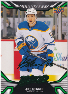2022-23 UD MVP - Jeff Skinner - Green Script
