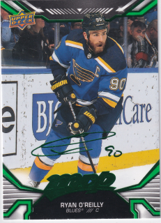 2022-23 UD MVP - Ryan O'Reilly - Green Script