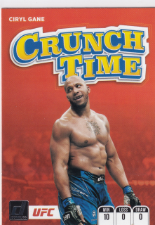 2022 Panini Donruss UFC - Ciryl Gane - Crunch Time