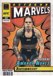 2022 Panini Donruss UFC - Amanda Nunes - Octagon Marvels