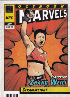2022 Panini Donruss UFC - Zhang Weili - Octagon Marvels