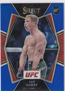 2022 Panini Select UFC - Ian Garry - Premier Level Blue